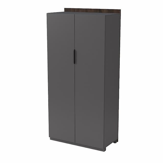 Модуль шкафа для одежды средний Алсав MAGNETIC 15ШО-С.189 (868х460х1828) брауни/graphit