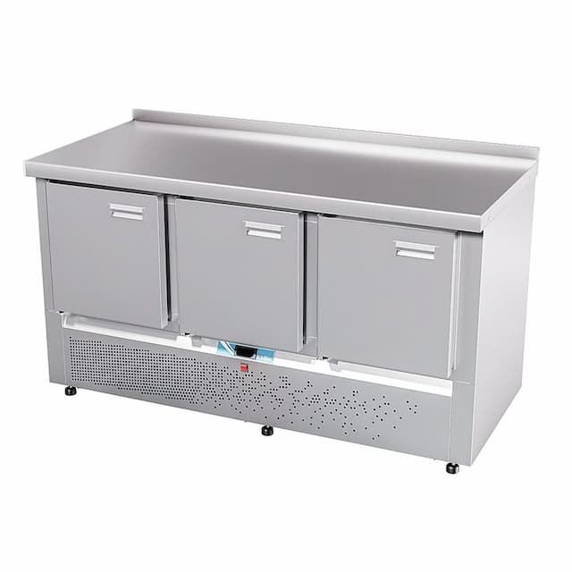 Стол холодильный Abat СХС-70Н-02 (3 двери, борт)