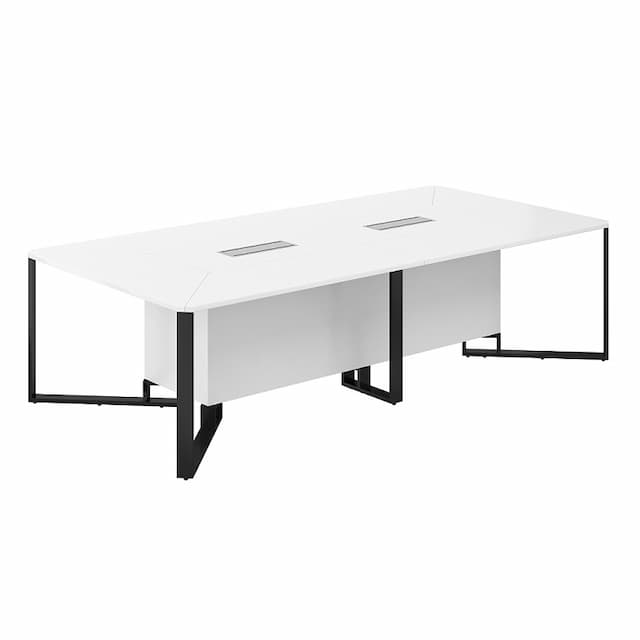 Стол переговорный на 6 человек Norden Спайдер SP.0112.WH.WH.AN