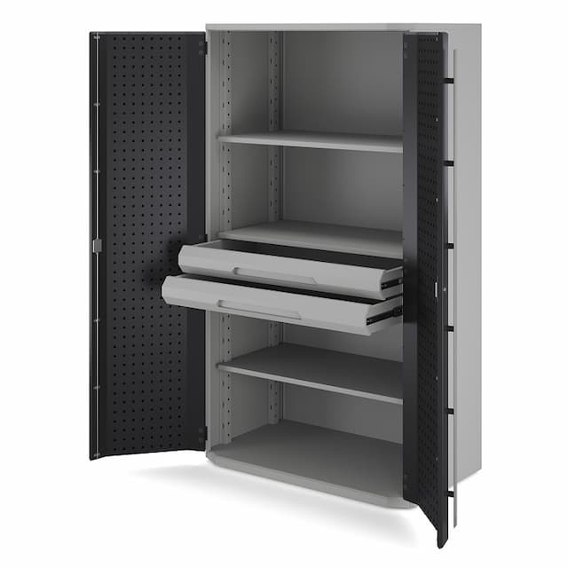 Шкаф металлический 2х дверный Kobor Expert MC/2-100/60 3S.20B