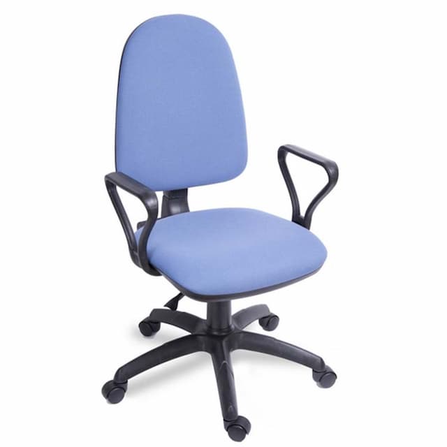 Кресло для персонала Мирэй Престиж new gtpp Самба ПК, ткань цветная серия В