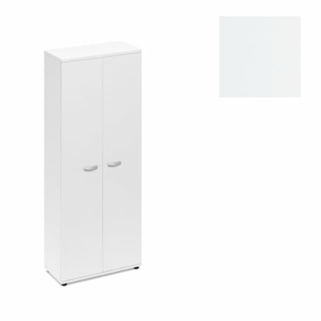 Шкаф для одежды Юнитекс А4 (задняя стенка ДСП) (78x43.4x193) А4 9317 БП белый премиум