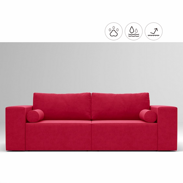 Диван Мастерфабрик Линдайв Kenya berry ткань велюр