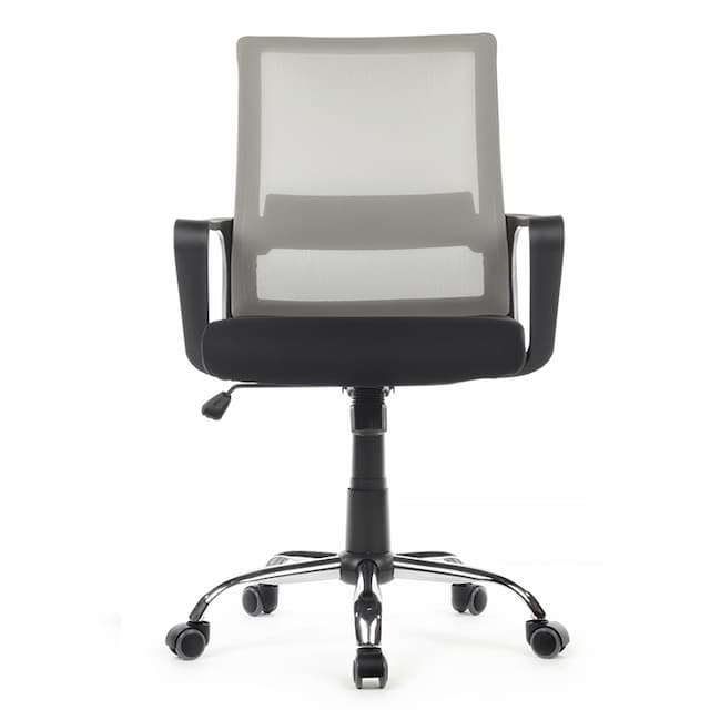 Кресло Riva Chair Mint RCH 1029MB чёрный/серый