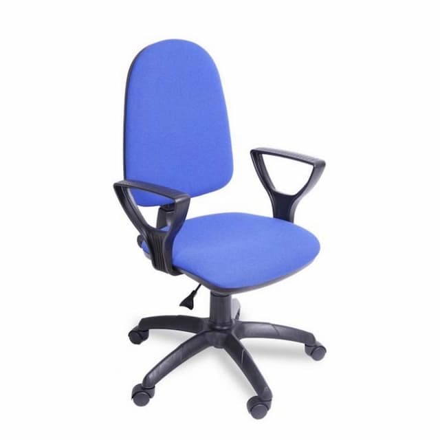 Кресло для персонала Мирэй Престиж new Гольф Синхро, ткань цветная серия В