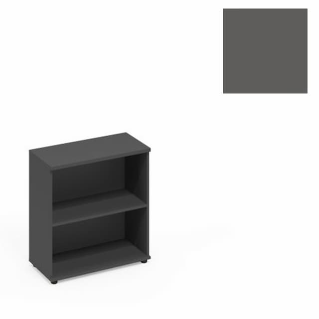 Стеллаж низкий Юнитекс А4 (78x36.4x81) А4 350 АР антрацит премиум