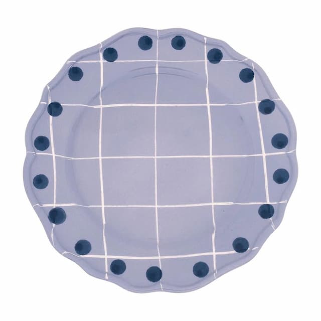 Тарелка Ø 27 см Bitossi Quadri QRI00001 Lavanda