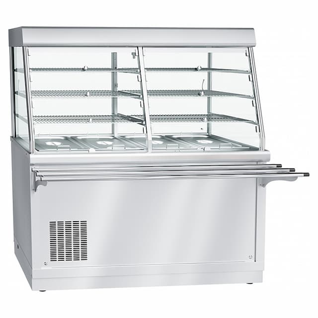 Прилавок для холодных закусок Abat ПВВ(Н)-70Х-С-02-НШ