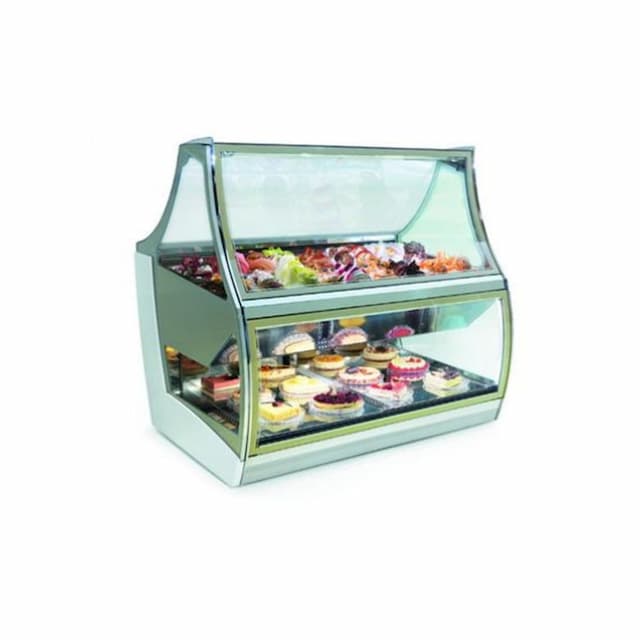 Витрина кондитерская ISA PAGODA ARIA 220 2M RS EXC H135 без агрегата