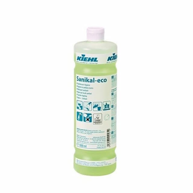 Щелочное ср-во для ежедневной уборки санитарных помещений Kiehl Sanikal-eco