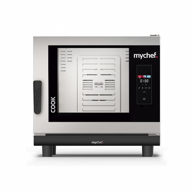 Пароконвектомат электрический 6 ур. GN1/1, облачное хранение, без автоматической мойки Distform Mychef Cook Up 6 GN 1/1 right opening, WiFi